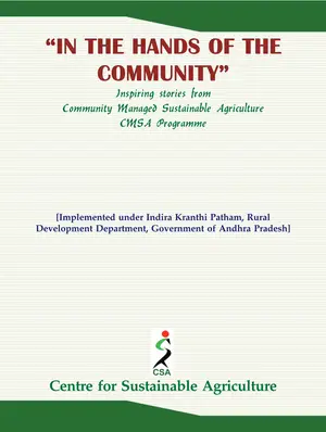 Cover of In the Hands of the Poor: 100 stories from Community Managed Sustainable Agriculture